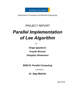 2. Maze Routing Algorithm - Department of Electrical and Computer