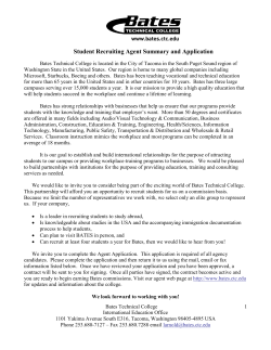 Student Recruiting Agent Summary and