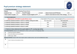PP Strategy Report 2016-17 - Ben Rhydding Primary School
