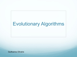 Evolutionary Algorithms