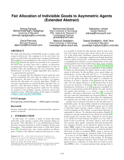 Fair Allocation of Indivisible Goods to Asymmetric Agents (Extended