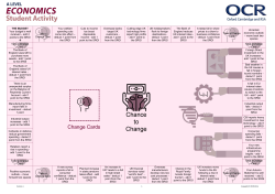 Chance to change - game board - Lesson element (DOCX