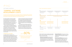 “gaming” software development costs