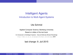 - Introduction to Multi-Agent