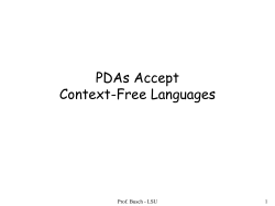 Grammar PDA
