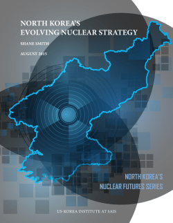 north korea`s evolving nuclear strategy