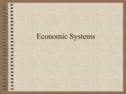 Economic Systems