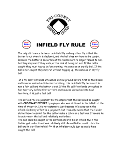 infield fly rule - Tri