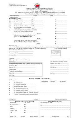 Remuneration Proforma - II