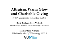 Slides here - Rene Bekkers