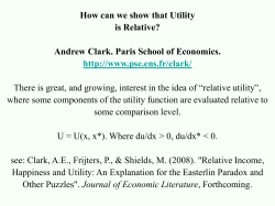 Other-Regarding Preferences and Performance Pay An Experiment