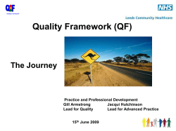 The Journey Practice and Professional