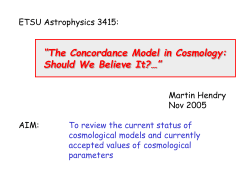 Concordance Model Pt 1