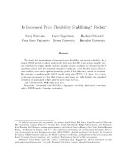 Is Increased Price Flexibility Stabilizing? Redux