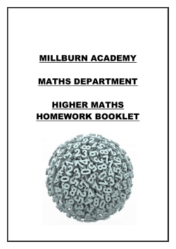 2x - Millburn Academy
