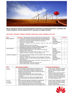 fixed network product manager - Oxford Business Alumni Network