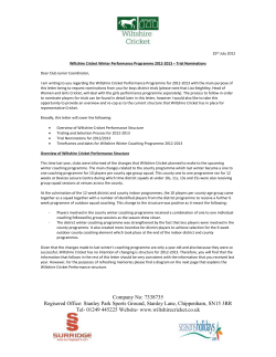 Attached - Wiltshire Cricket