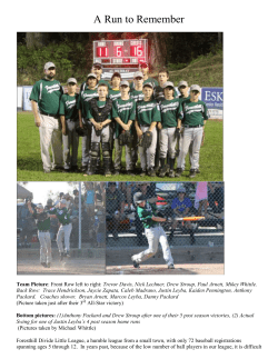 A Run to Remember - Foresthill Divide Little League
