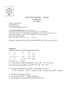 Assignment 1