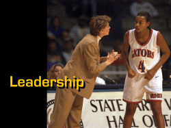 Leadership Leadership What Is Leadership?