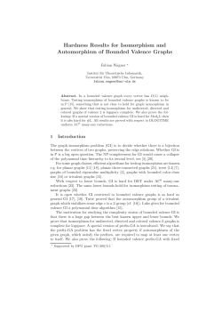 Hardness Results for Isomorphism and Automorphism of Bounded