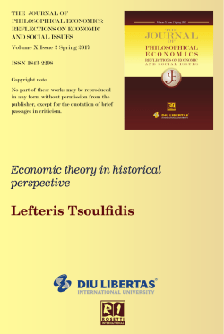 Economic theory in historical perspective
