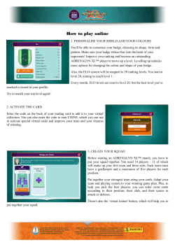 How to play online - Road to 2018 FWC Adrenalyn XL