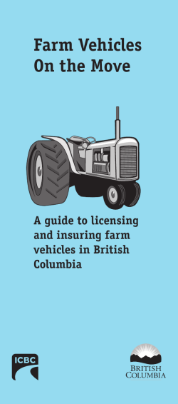 Farm Vehicles on the Move MV1660