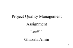 critical quality issues in pakistan