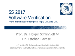 Folie 1 - Institut f&uuml;r Informatik