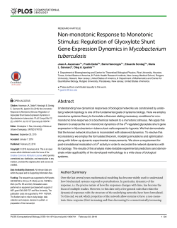 Non-monotonic Response to Monotonic Stimulus