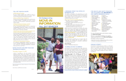 move-in information - Hofstra University