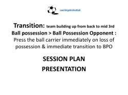 immediate transition to BPO, press the ball carrier