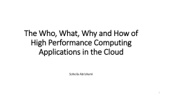 Optimizing Cloud Virtualization for HPC