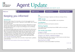 Agent Update Issue 59 with Working Together