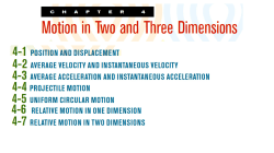 Examples of Projectile Motion