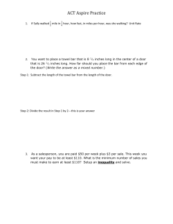 ACT Aspire Practice
