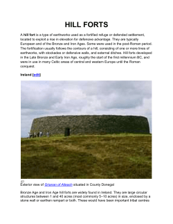 hill forts - Dr. Losier Middle School