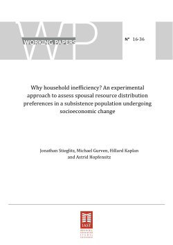 Full text - Institute for Advanced Study in Toulouse