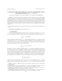 A STRATEGY FOR NON-STRICTLY CONVEX
