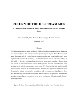 (ABM) could bring further progress to the analysis of