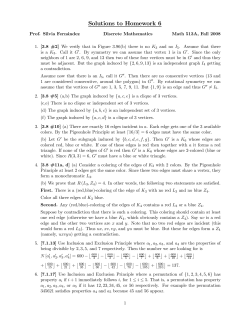Solutions to Homework 6