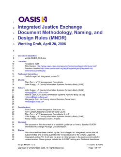 4.4 Extension Schema Naming and Design Rules