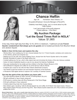 Let the Good Times Roll in NOLA