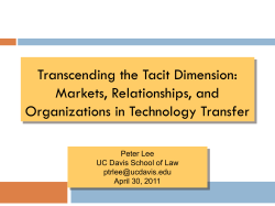 Peter Lee`s Slides