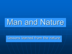 Man and Nature