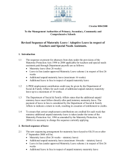 To the Management Authorities of Secondary, Community and