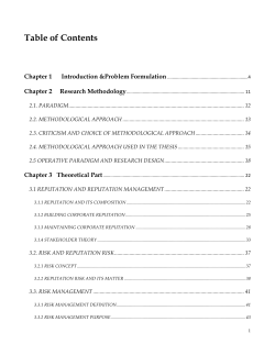 proactive reputation risk management in vestas