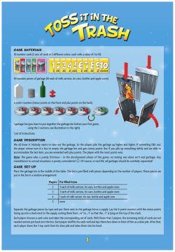 (5 sets of cards in 5 different colors, each with a