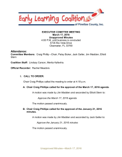 Pinellas County School Readiness Coalition, Inc